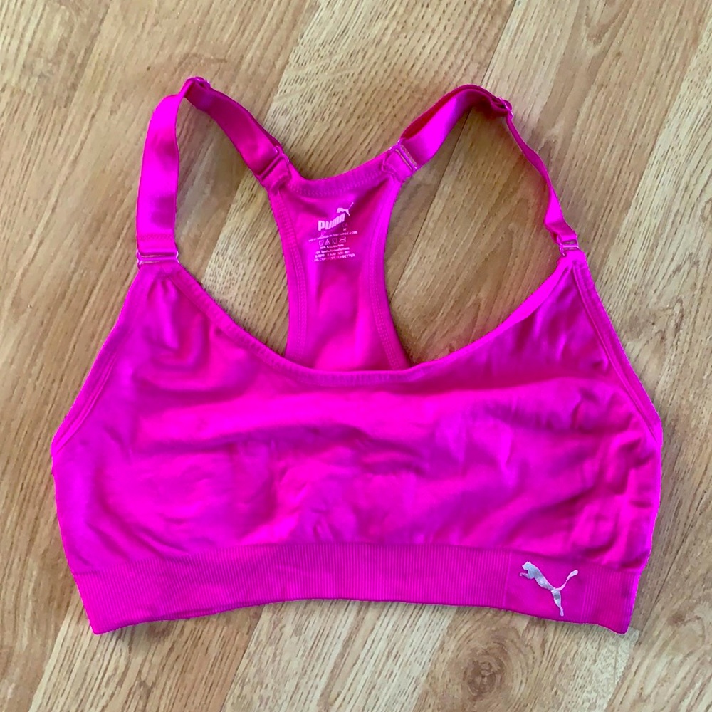 Puma Pink Sports Bra!!